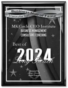 Best of Ling Beach 2024 - Business Hall of Fame - MKCircle CEO Institute - Business Management Consultant/Coaching